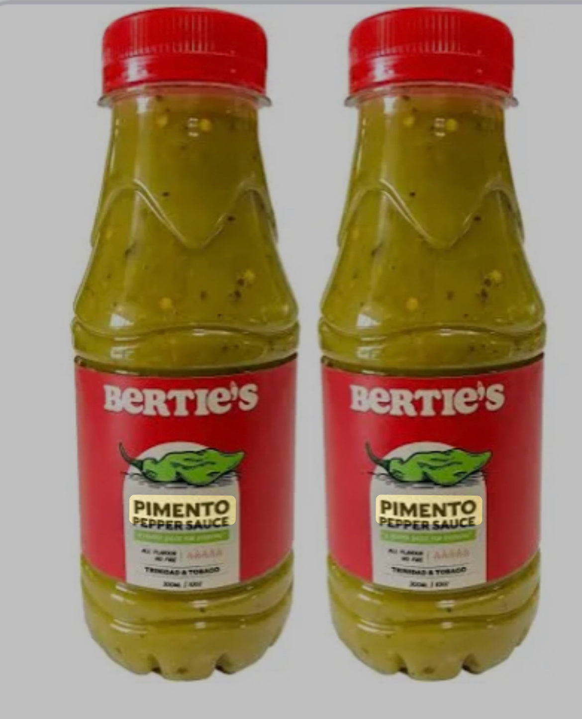 Bertie's Pimento Sauce 300ml (Pack of 2)