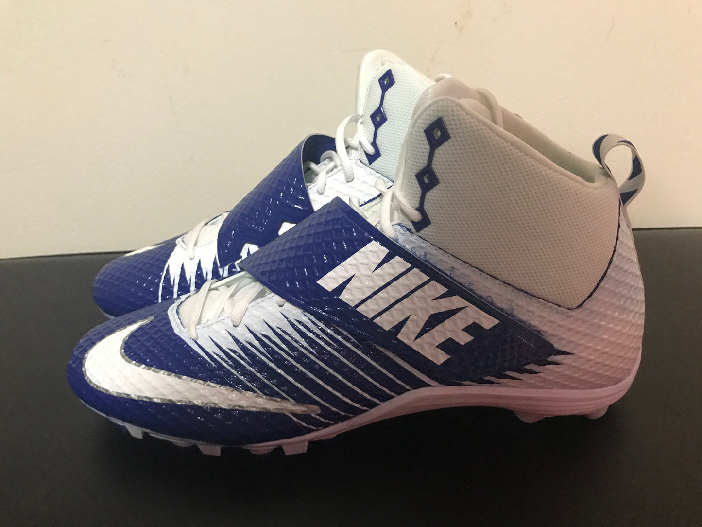 NIKE MENS LUNARBEAST PRO TD PF FOOTBALL CLEATS 847554 409 Royal Blue/White-White