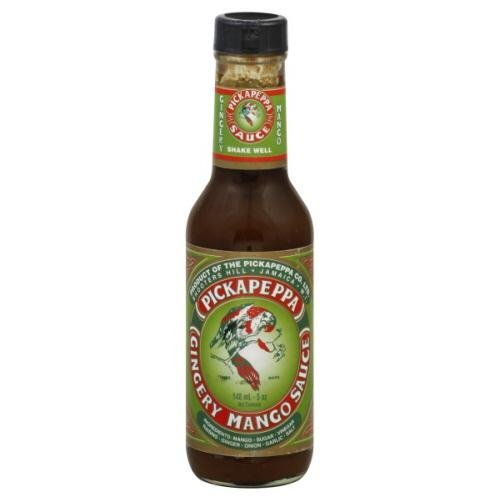 Pickapeppa Gingery Mango Sauce, 5 oz, (12 pack)