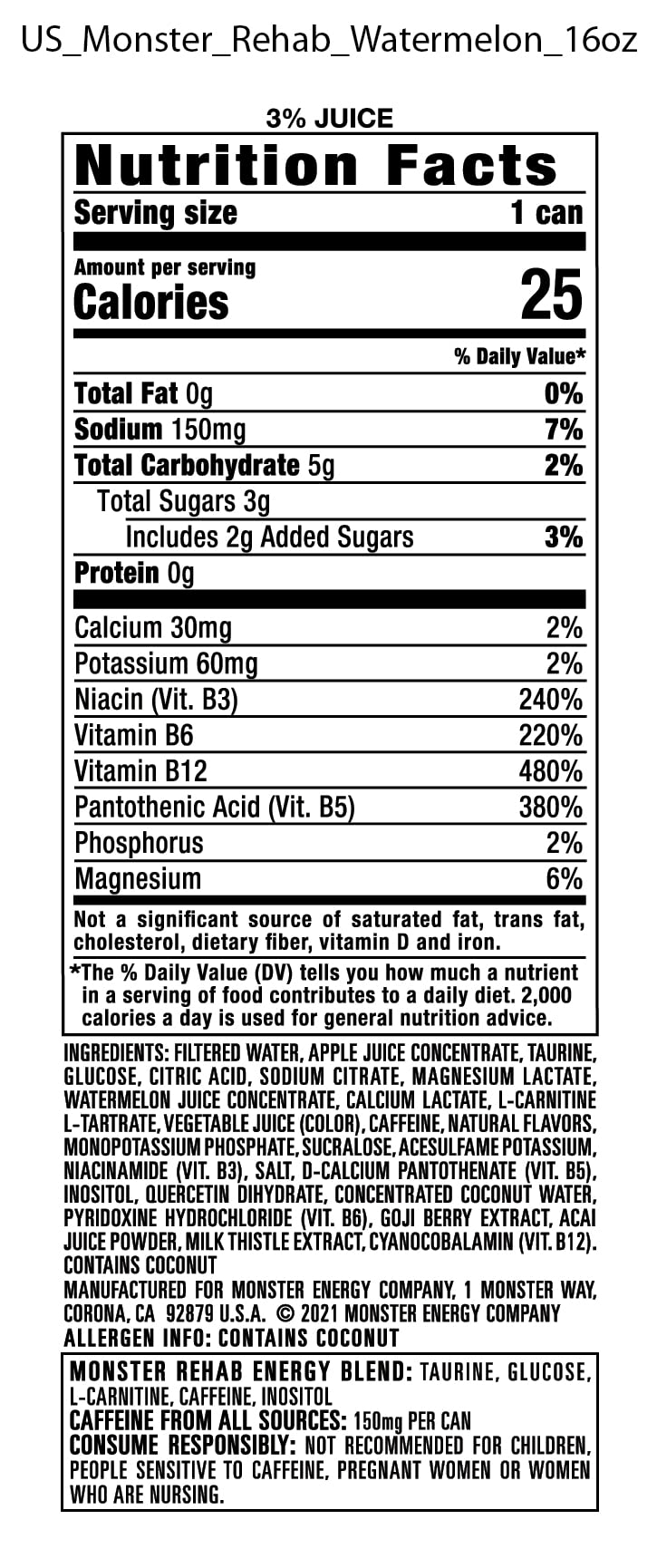Monster Energy DRINK_FLAVORED