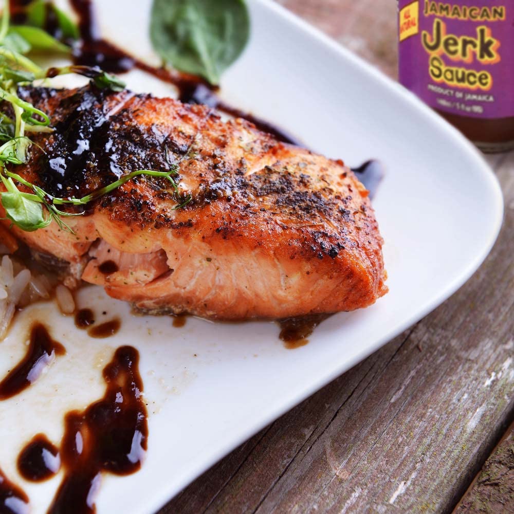 Eaton's Jerk Sauce - Jamaican Barbecue Sauce, Perfect as Meat Rubs, Seasonings, Marinade for BBQ, Smoked Meat, Chicken Wings, Steak, Seafood
