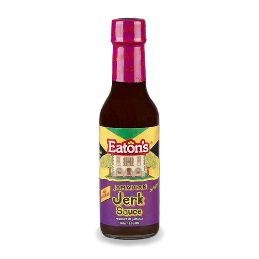 Eaton's Jerk Sauce - Jamaican Barbecue Sauce, Perfect as Meat Rubs, Seasonings, Marinade for BBQ, Smoked Meat, Chicken Wings, Steak, Seafood