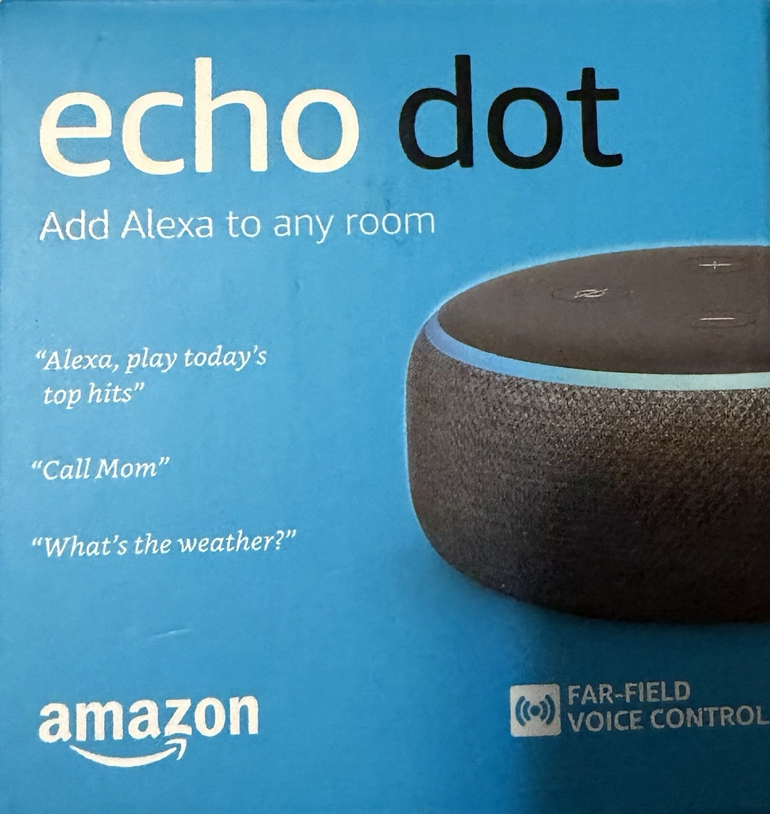 Amazon Echo Dot (3rd Generation) Smart Speaker - Charcoal