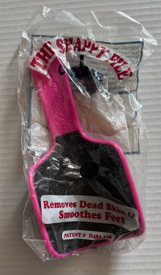 SHAPPY FOOT FILE REMOVES DEAD SKIN SMOOTHS FEET LOT OF COARSE FILES