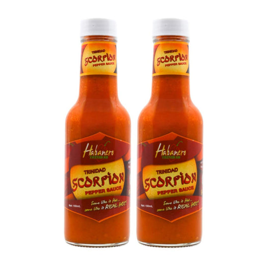 Habanero Trinidad Scorpion Pepper Sauce - 5oz (Pack of 2)