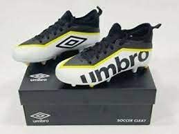 Kids Unisex Umbro Pivot Soccer Cleat - Little Kid (2Y) White/Black