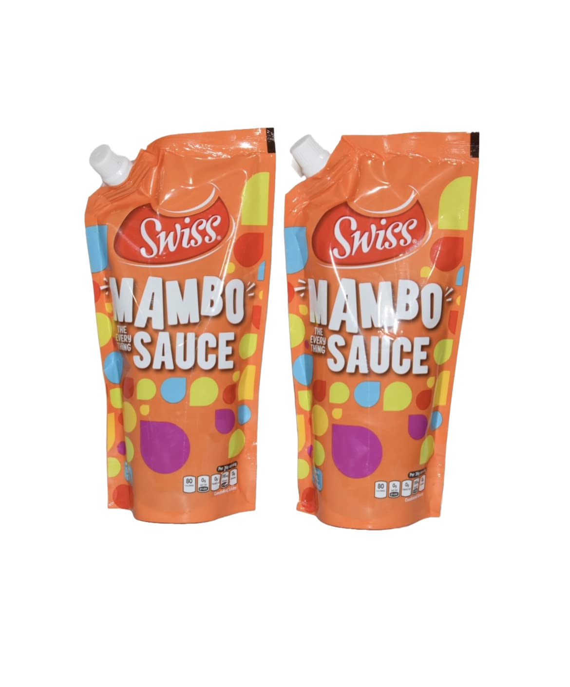 2-pack Swiss Mambo Sauce (Condiment Sauce) - The Everything Sauce - 500ml each
