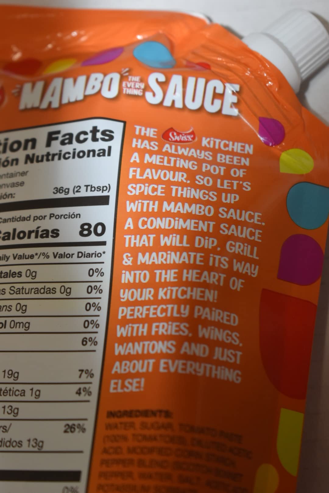 2-pack Swiss Mambo Sauce (Condiment Sauce) - The Everything Sauce - 500ml each