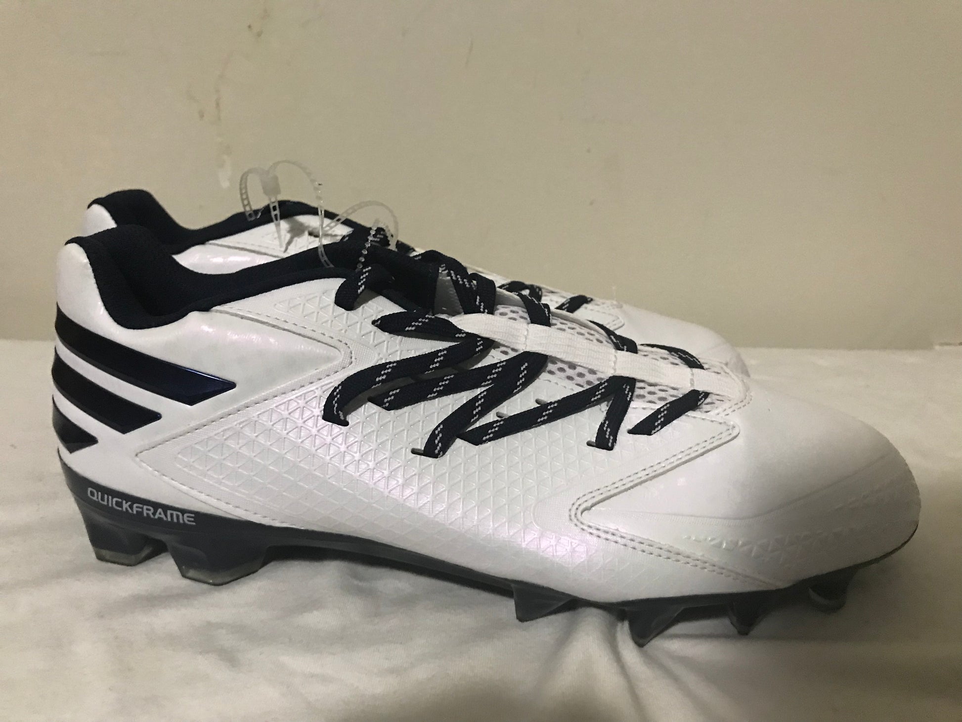 Adidas Freak X Carbon Low Football Cleats White Blue AQ8776 Men s NEW ELWOOD INTERNATIONAL