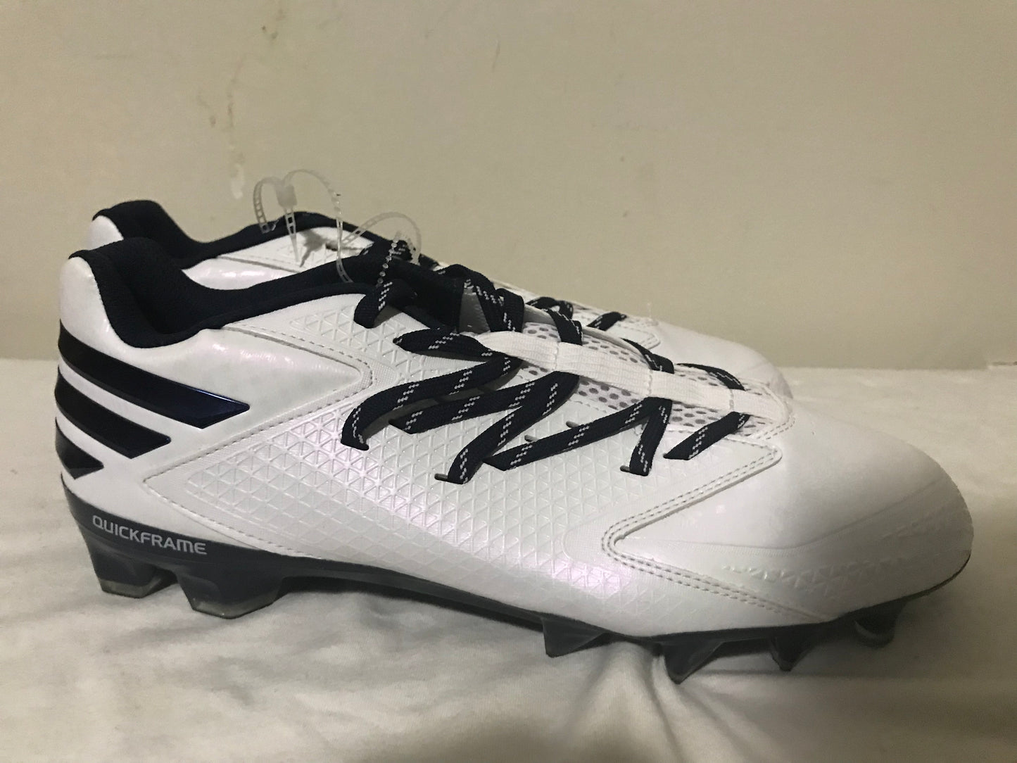 Adidas Freak X Carbon Low Football Cleats White Blue AQ8776 Men's NEW