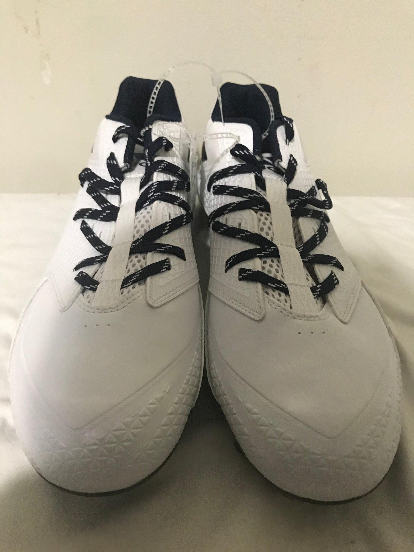 Adidas Freak X Carbon Low Football Cleats White Blue AQ8776 Men's NEW